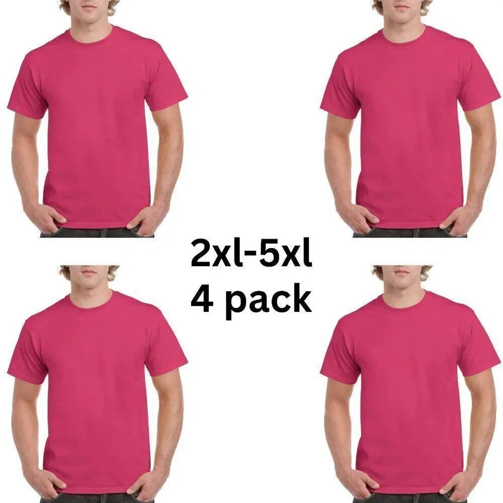 NEW 4 pack unisex/ men women shirt short sleeve 4 shirts great deal!